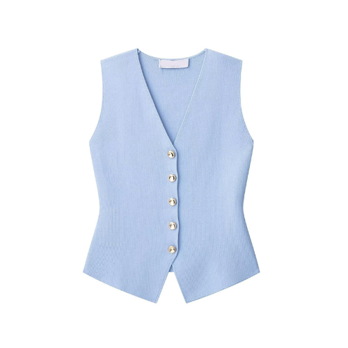Dames Top – Mouwloos Veststijl