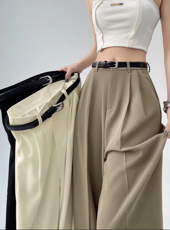 Isaé | Dames Pantalon – Hoge Taille, Losvallend & Chic