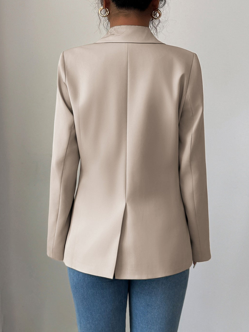 Lim™ | Dames Blazer – Elegant, Effen & Getailleerd