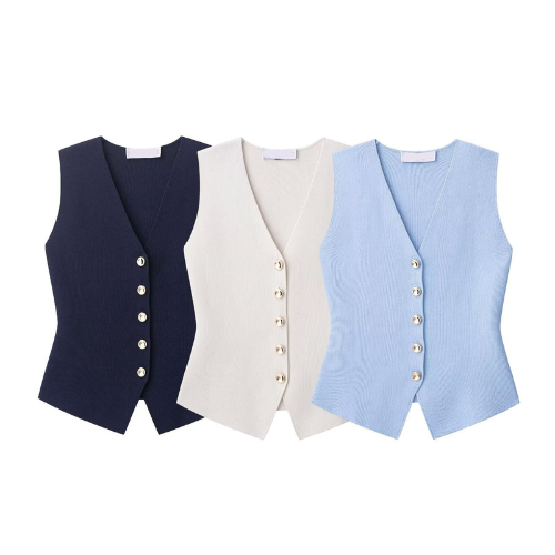 Dames Top – Mouwloos Veststijl