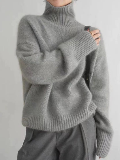 Lin™ | Dames Coltrui – Dikke Knit, Losvallend & Cosy Chic
