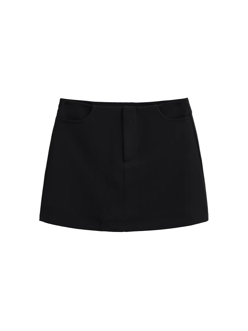Helena | Dames Minirok – Lage Taille, Bodycon & Stretchy A-lijn