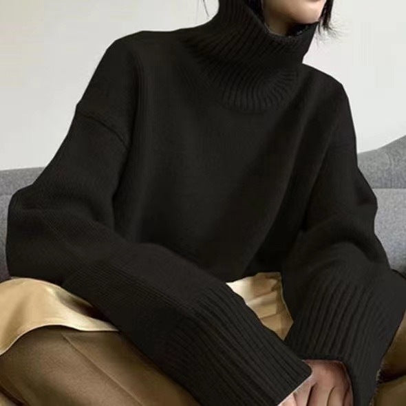 Lin™ | Dames Coltrui – Dikke Knit, Losvallend & Cosy Chic