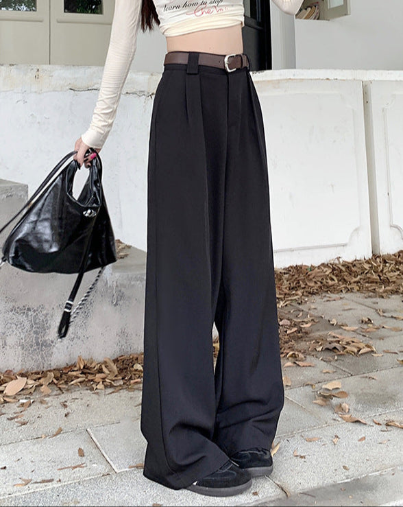 Lola | Dames High-Waist Wide Leg Broek – Losse Fit, Rechte Pijp & Chic Look