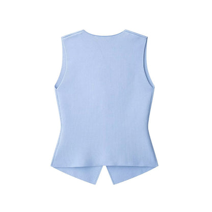 Dames Top – Mouwloos Veststijl