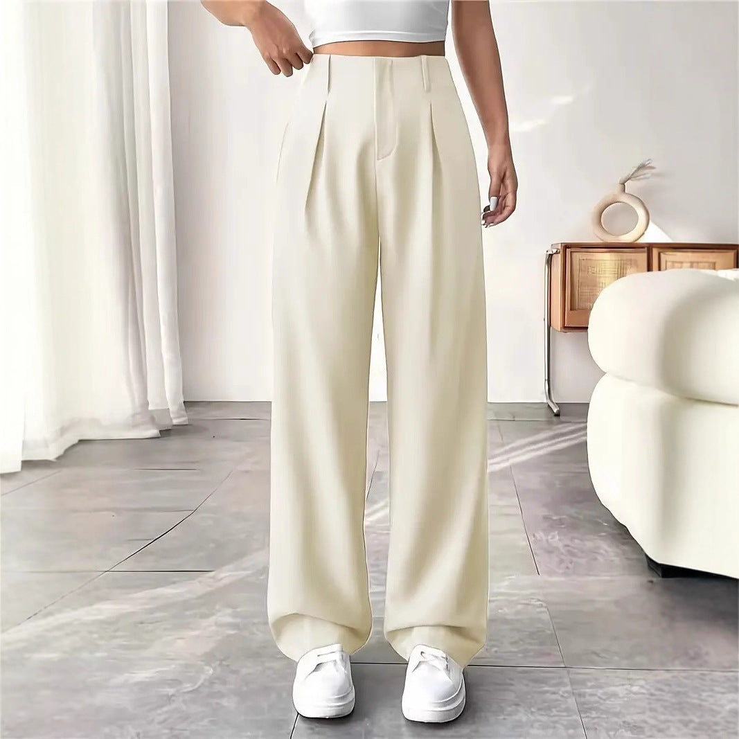 Isaé | Dames Pantalon – Hoge Taille, Losvallend & Chic