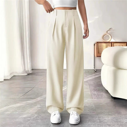 Isaé | Dames Pantalon – Hoge Taille, Losvallend & Chic