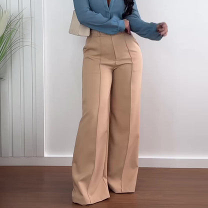 Wendy | Dames Slim Fit Lange Broek – Casual, Zakelijk & Comfortabel
