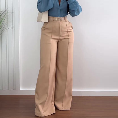 Wendy | Dames Slim Fit Lange Broek – Casual, Zakelijk & Comfortabel